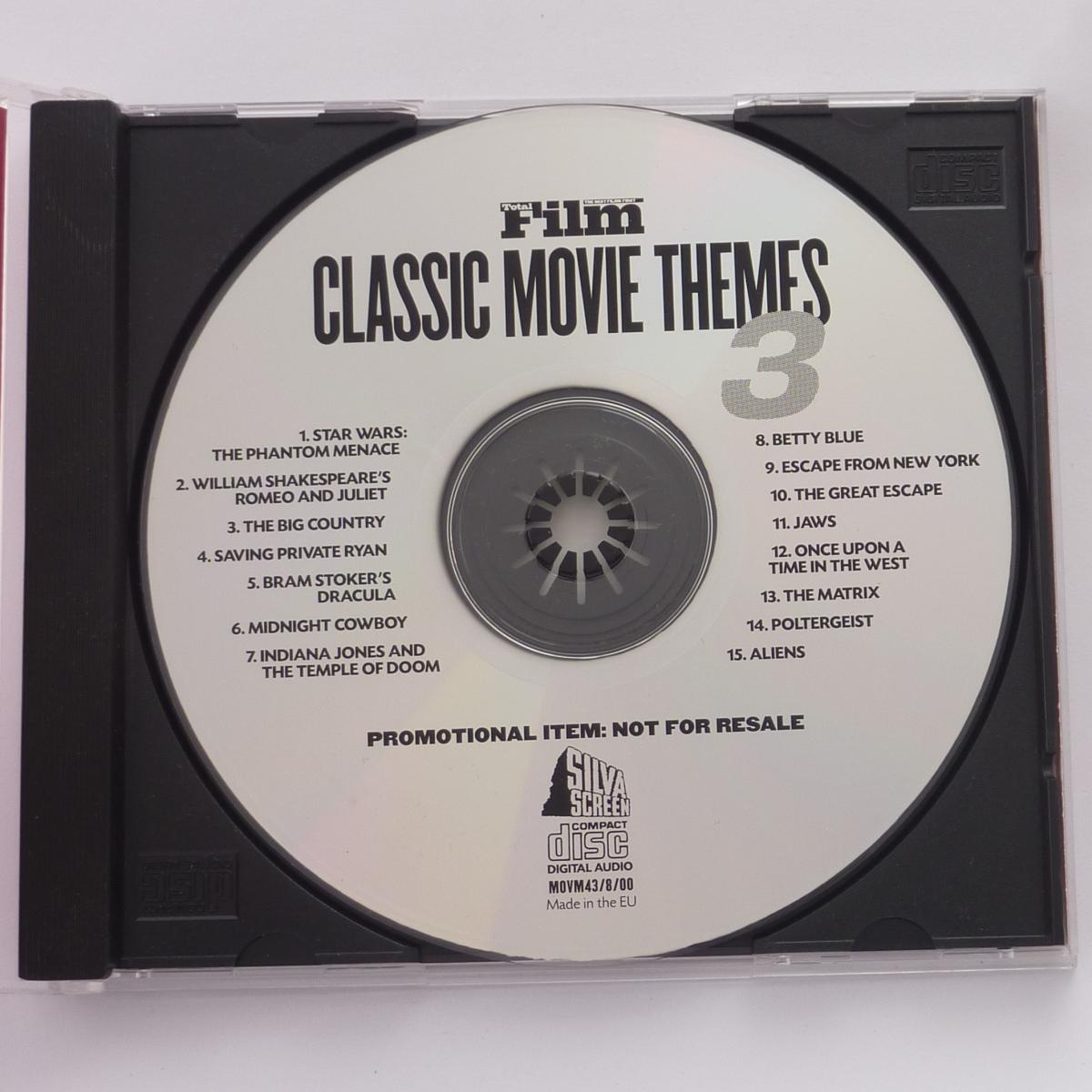Various Classic Movie Themes 3 CD Compilation Promo