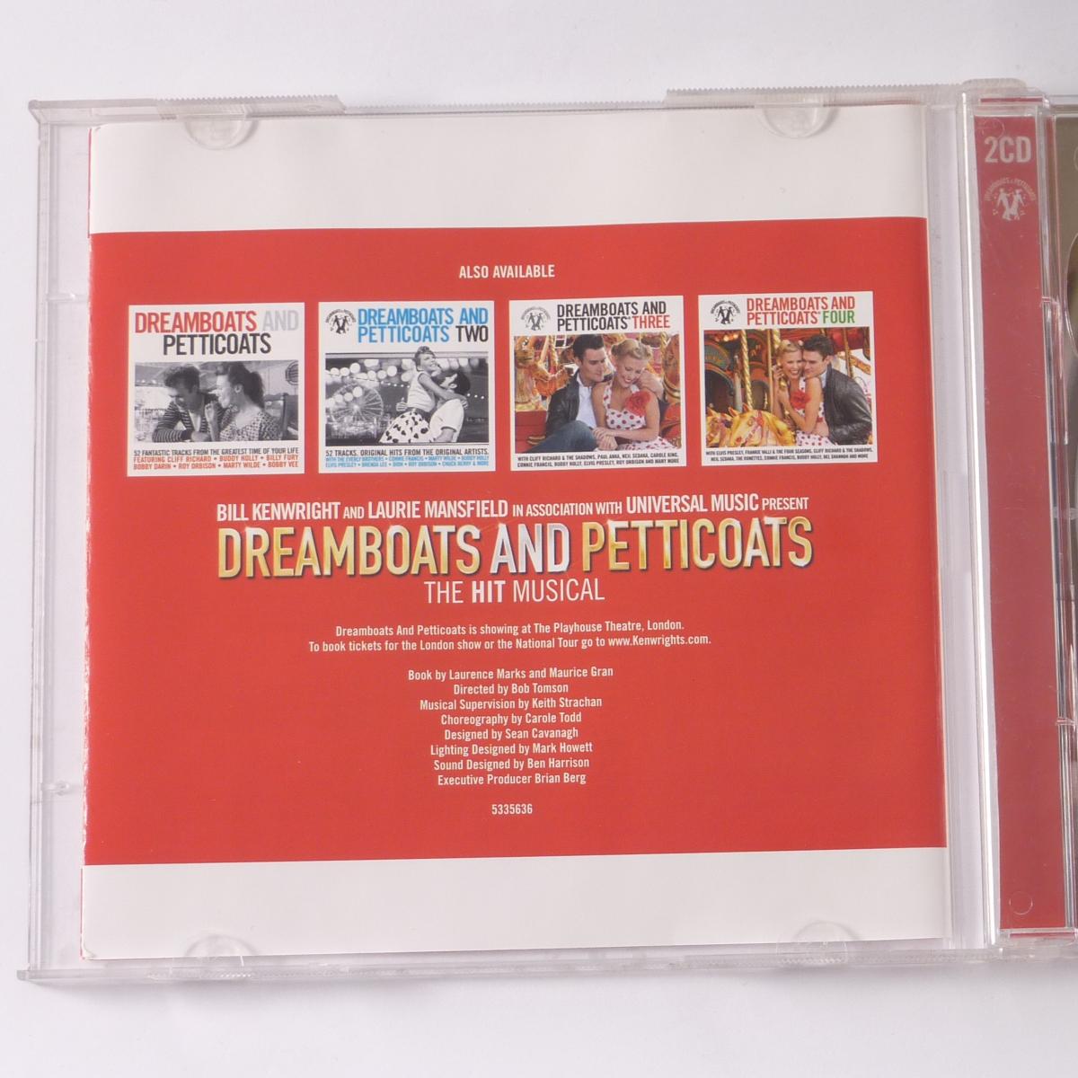 Various Dreamboats And Petticoats Five Coffee Bars And Candy 2 × CD Compilation
