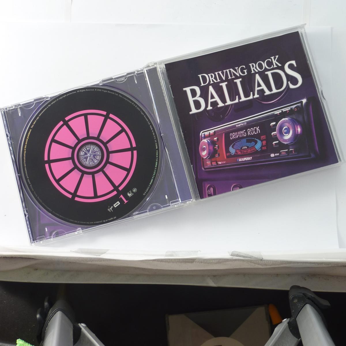 Various Driving Rock Ballads 3 × CD Album Compilation Stereo