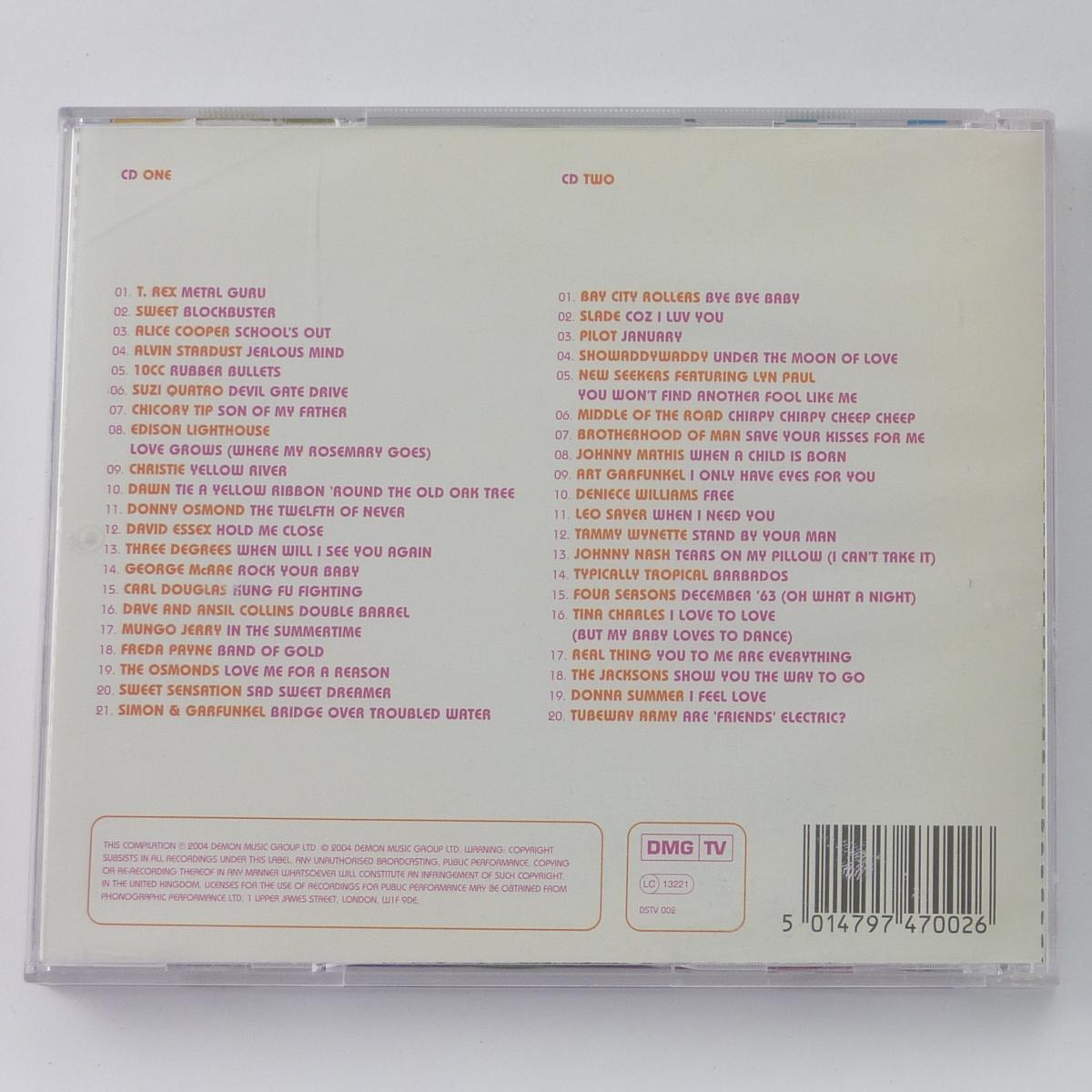 Various Fantastic No. 1's Of The Seventies 2 × CD Compilation