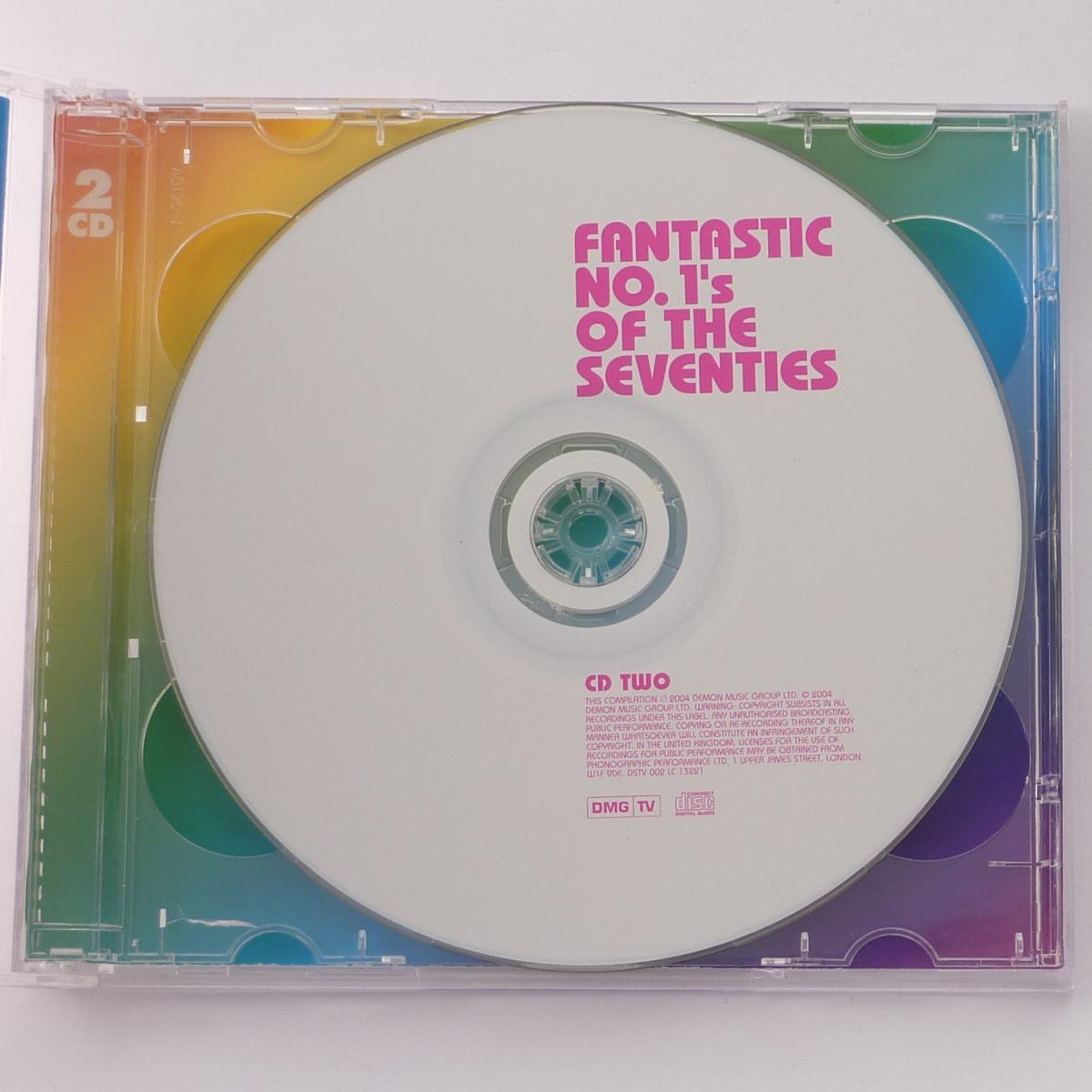 Various Fantastic No. 1's Of The Seventies 2 × CD Compilation