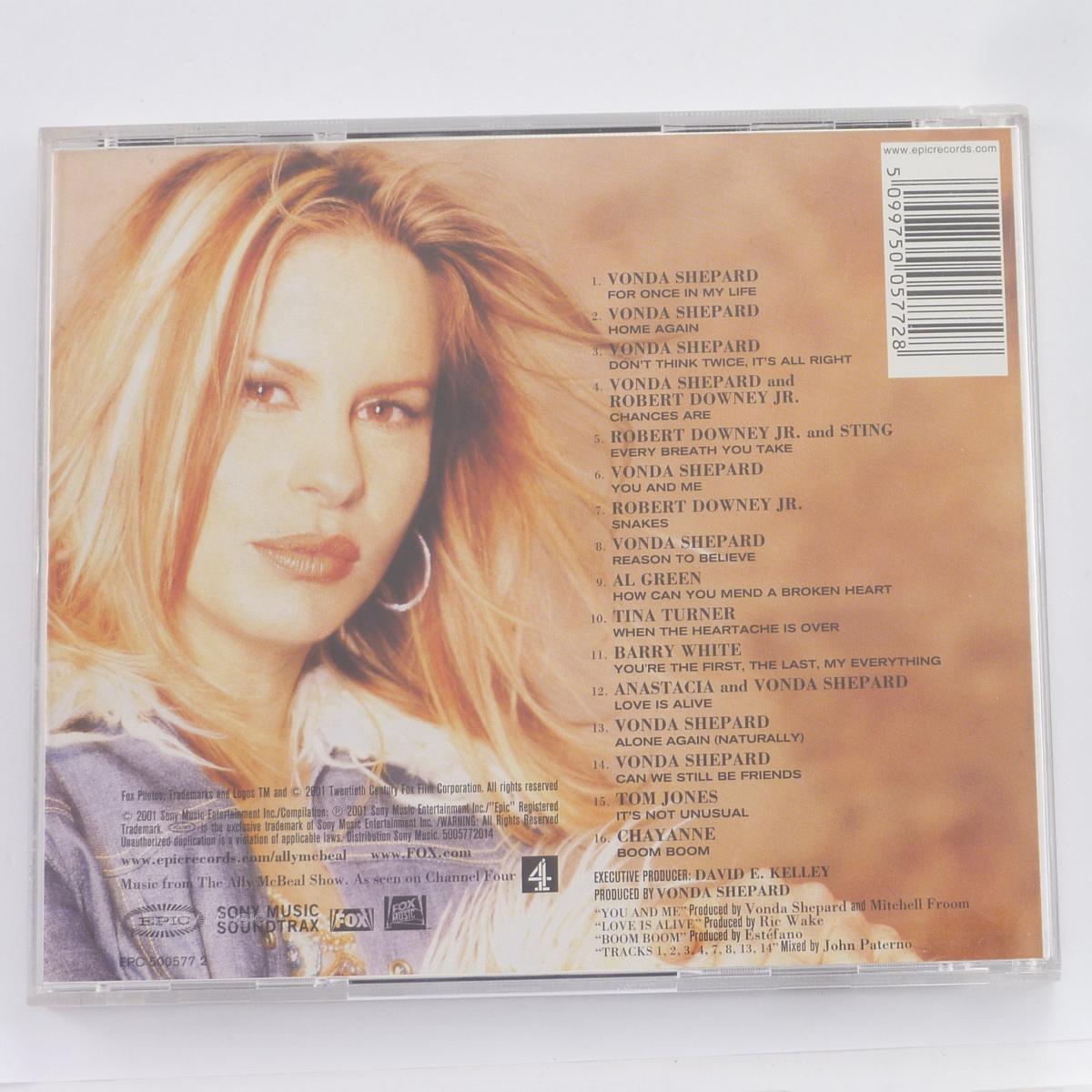 Various Featuring Vonda Shepard Ally McBeal (For Once In My Life) CD Album