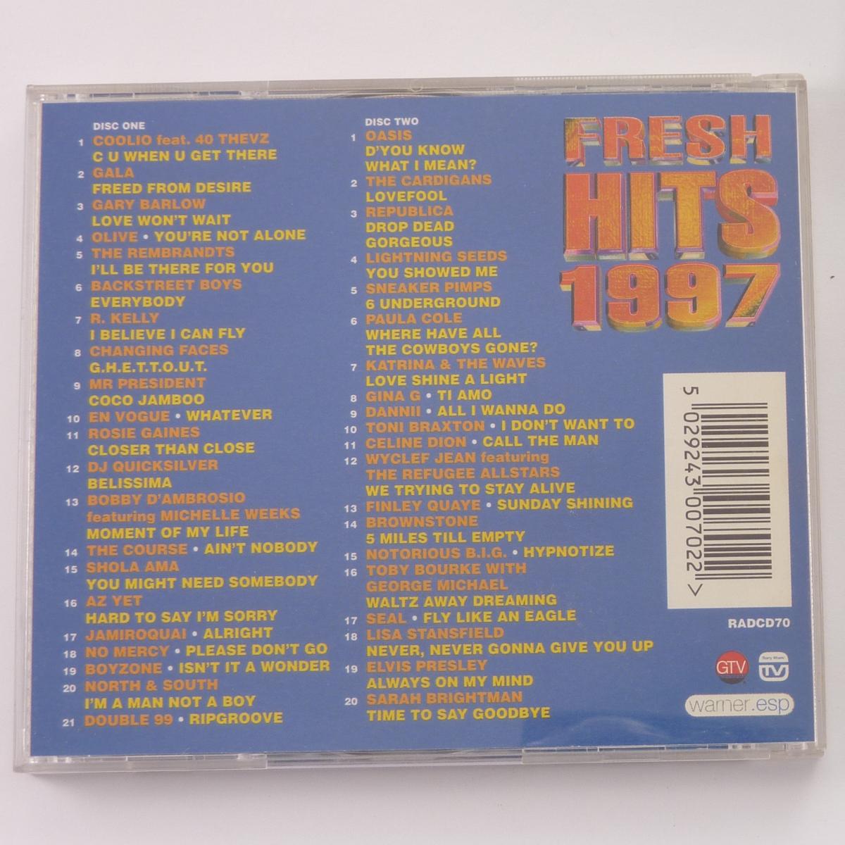 Various Fresh Hits 1997 2 × CD Compilation