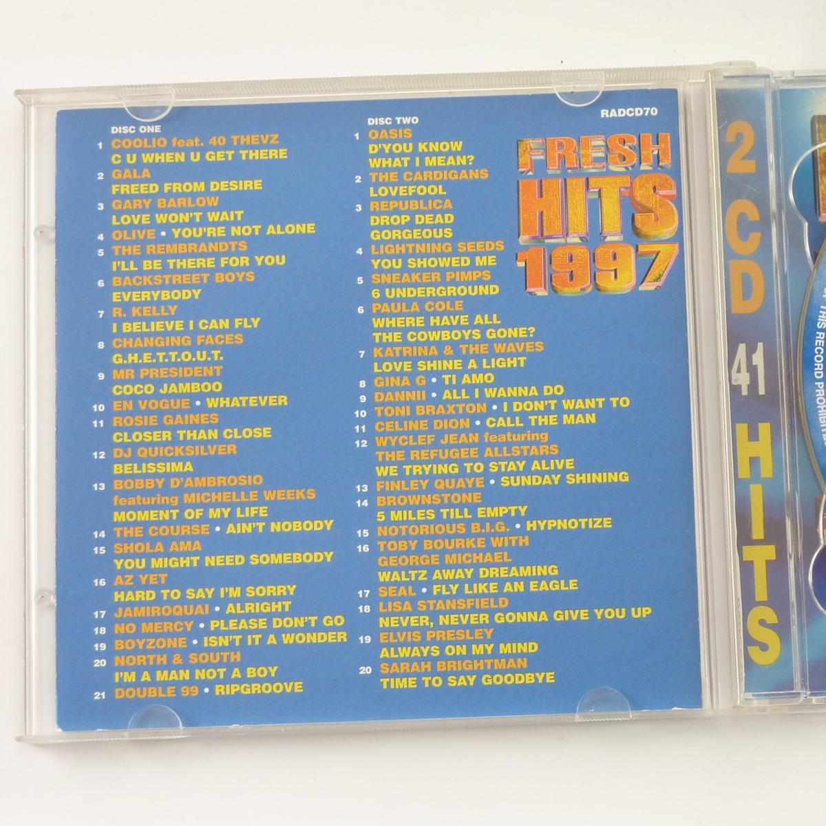 Various Fresh Hits 1997 2 × CD Compilation