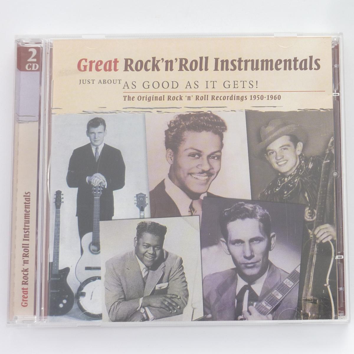 Various Great Rock'n'Roll Instrumentals - The Original Rock 'n' Roll Recordings 1950-1960 2 × CD Compilation