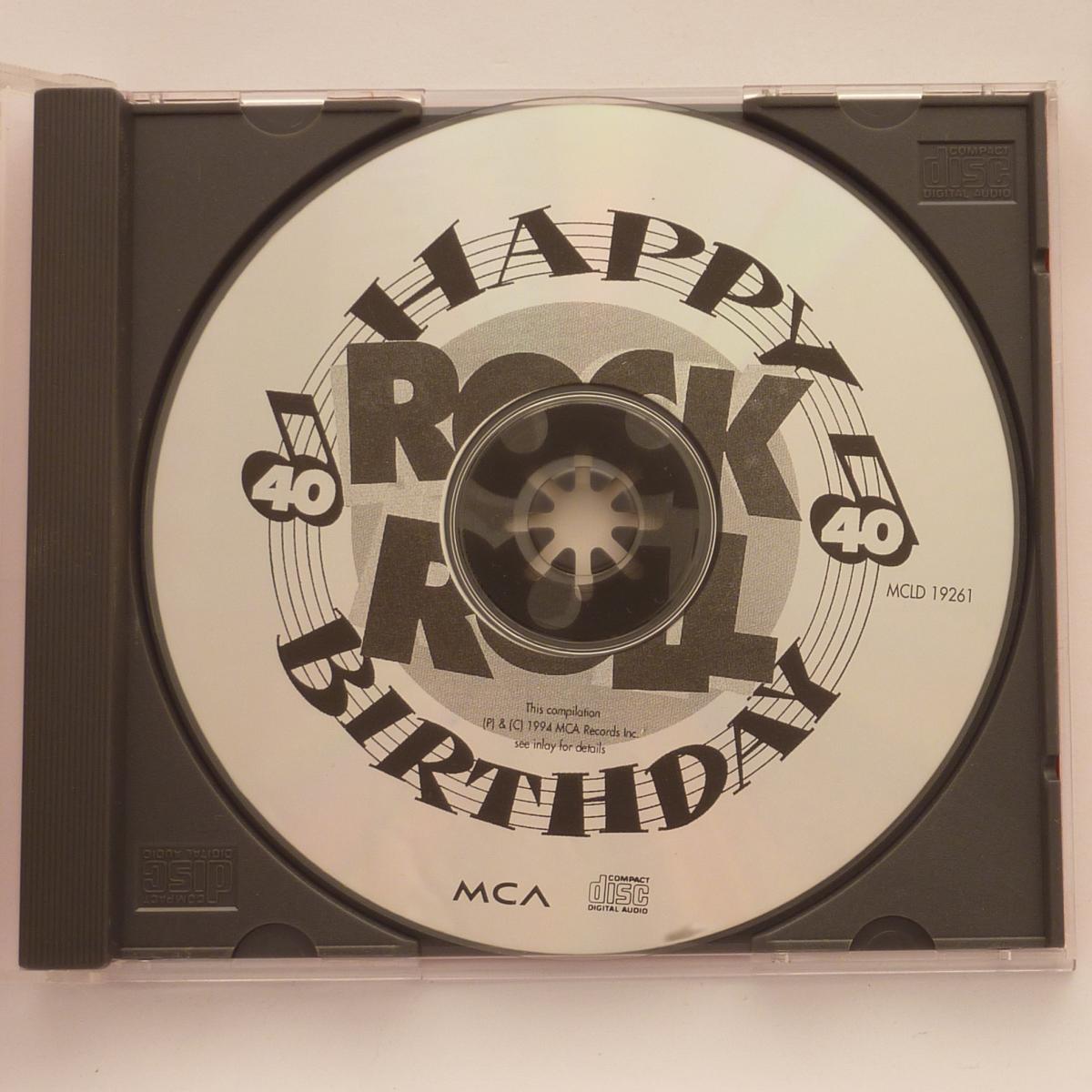 Various Happy Birthday Rock 'N' Roll CD Compilation