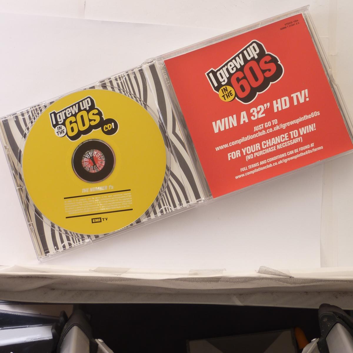 Various I Grew Up In The 60s 3 × CD Compilation