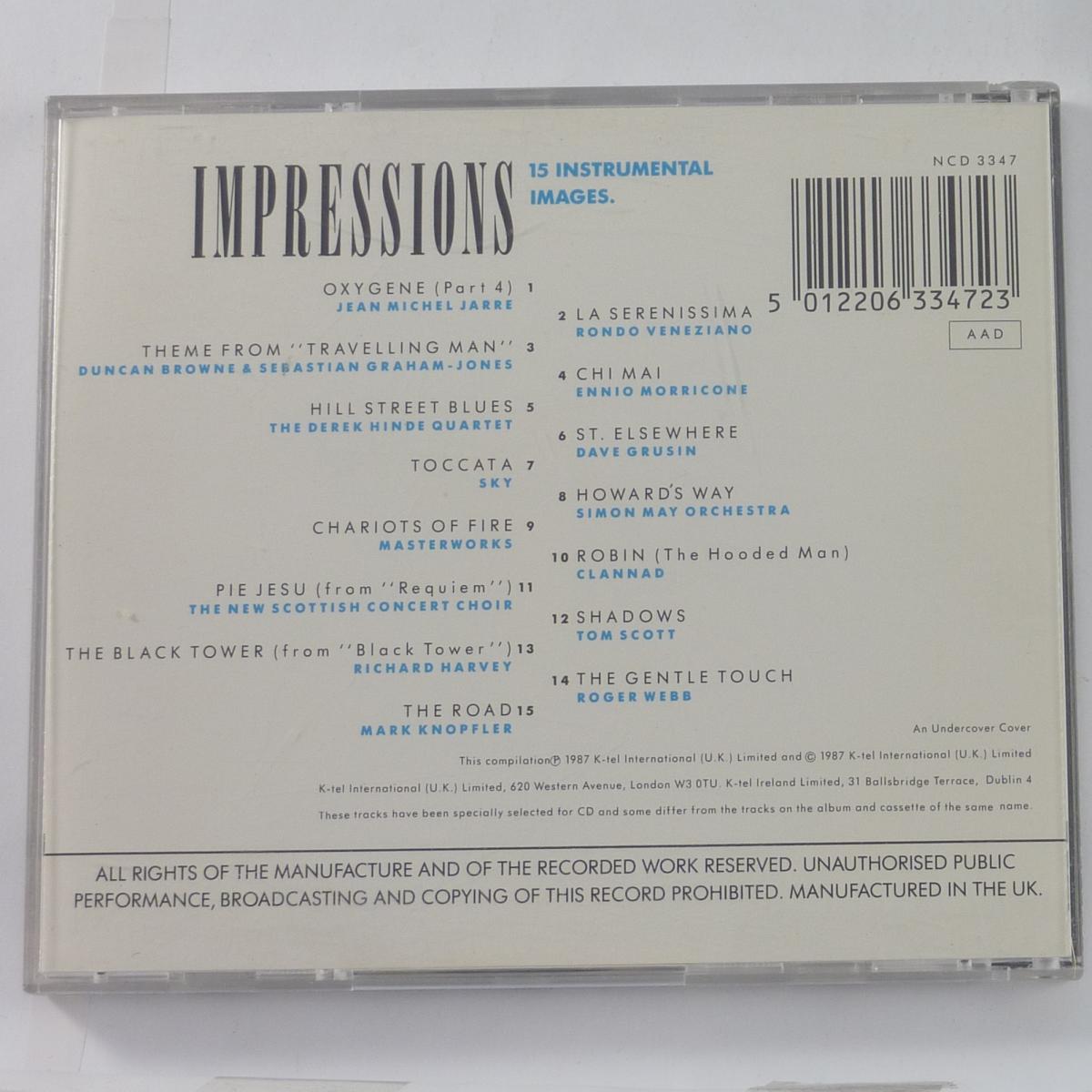 Various Impressions - 15 Instrumental Images CD Compilation