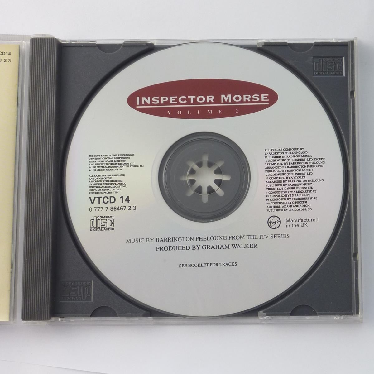 Various Inspector Morse Volume 2 CD Album