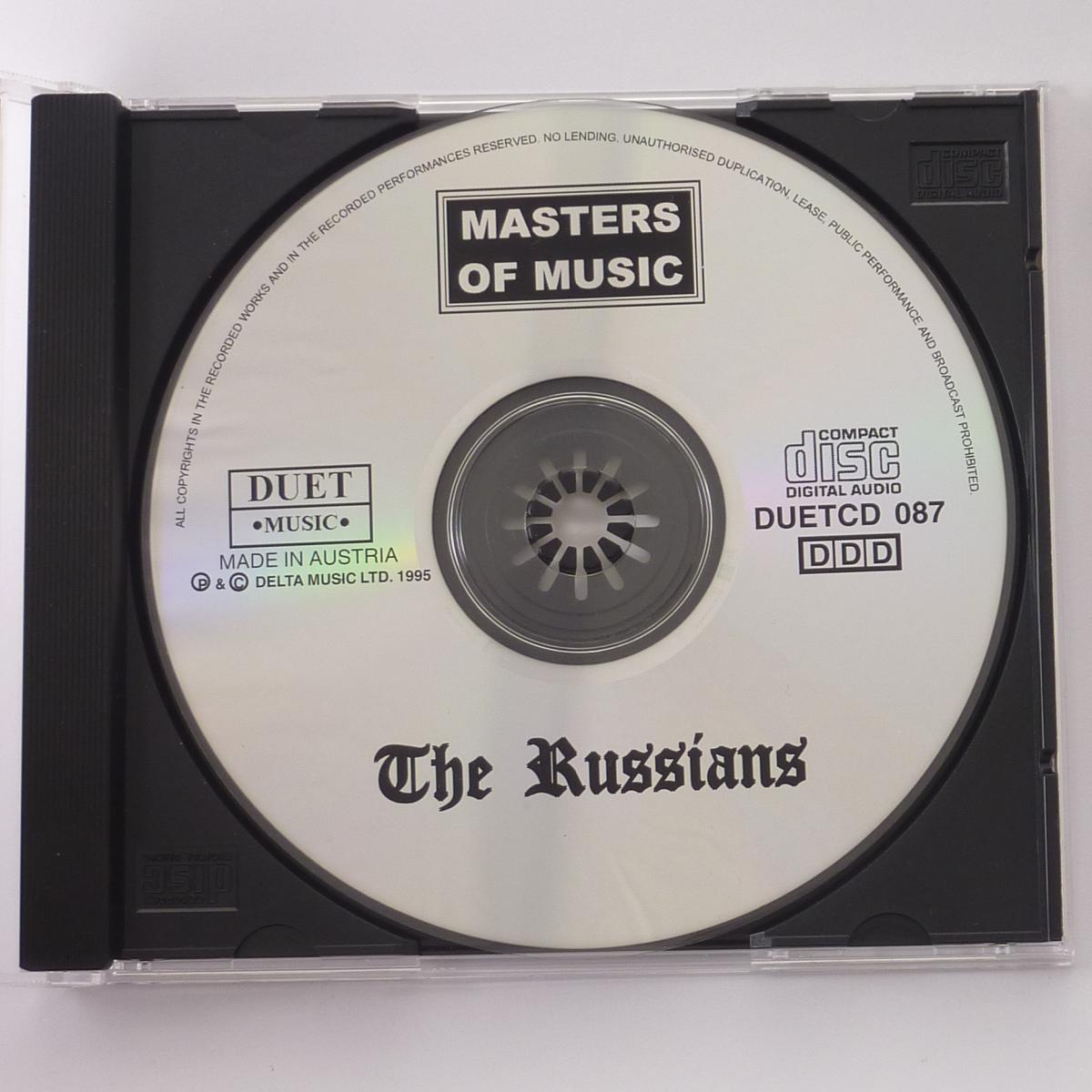 Various Masters Of Music: The Russians CD Album Compilation Stereo