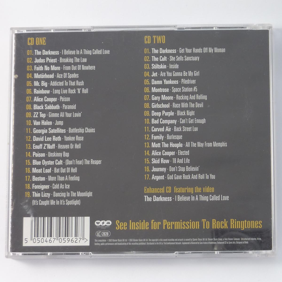 Various Permission To Rock CD Compilation CD Compilation Enhanced All Media