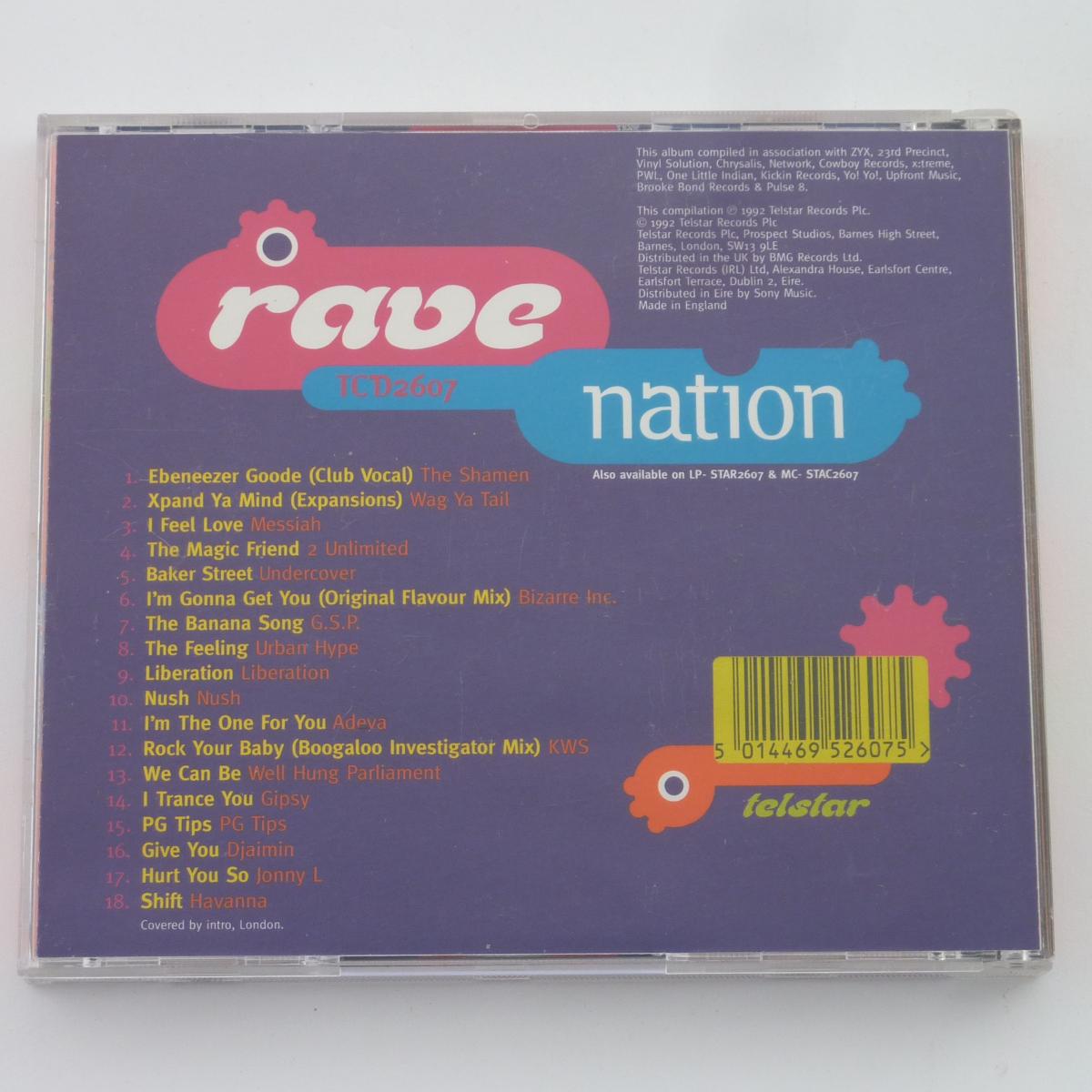 Various Rave Nation CD Compilation