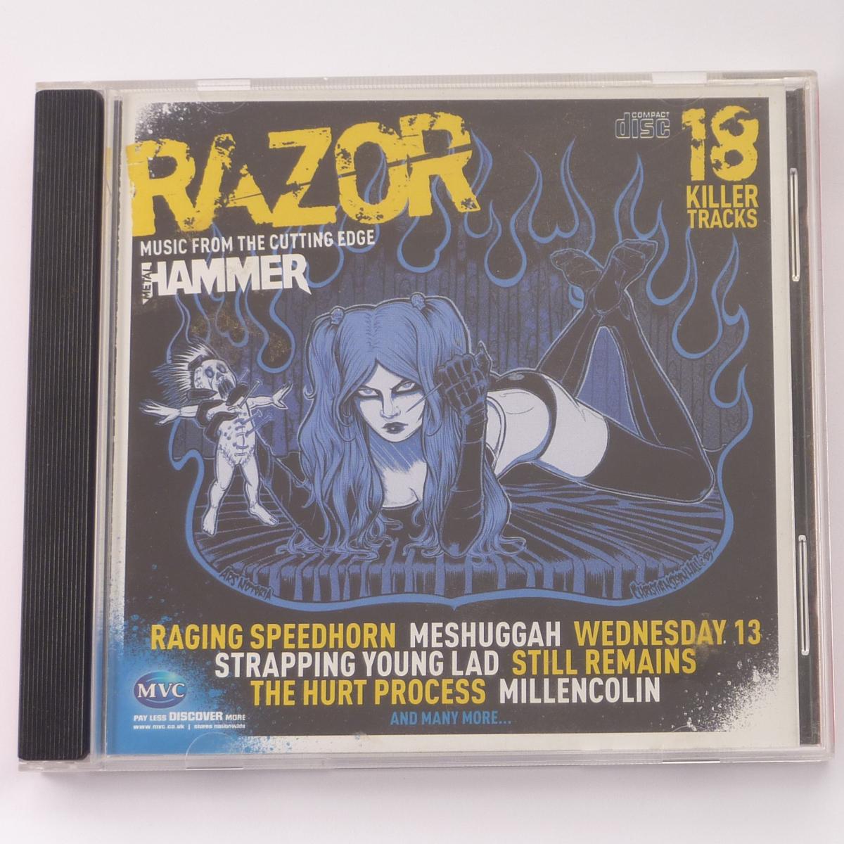 Various Razor (Music From The Cutting Edge) CD Compilation Promo
