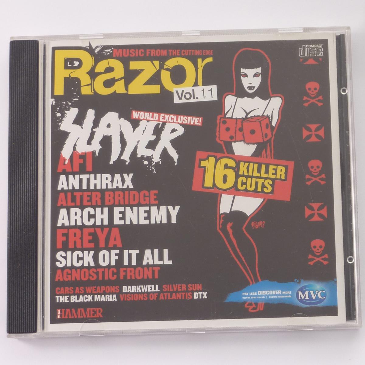 Various Razor: Music From The Cutting Edge (Vol. 11) CD Compilation Promo