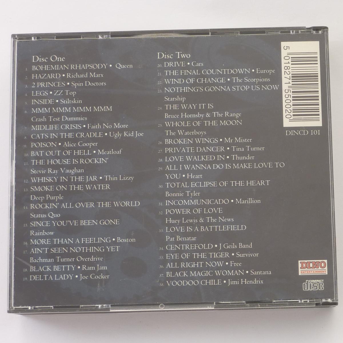 Various Rock Anthems 2 × CD Compilation Stereo ODC