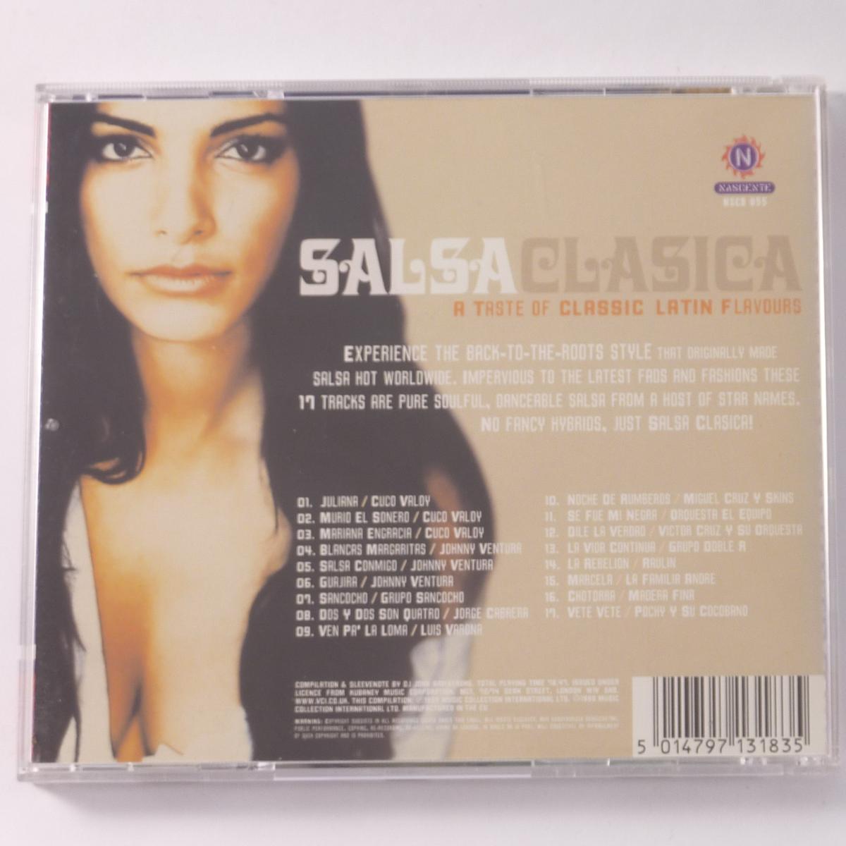 Various Salsa Clasica: A Taste Of Classic Latin Flavours CD Compilation