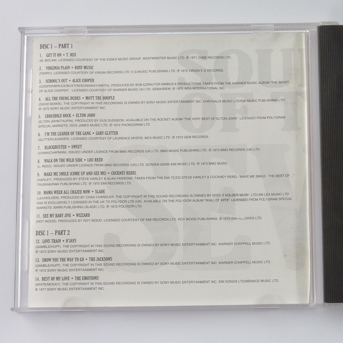 Various Sounds Of The Seventies CD Compilation