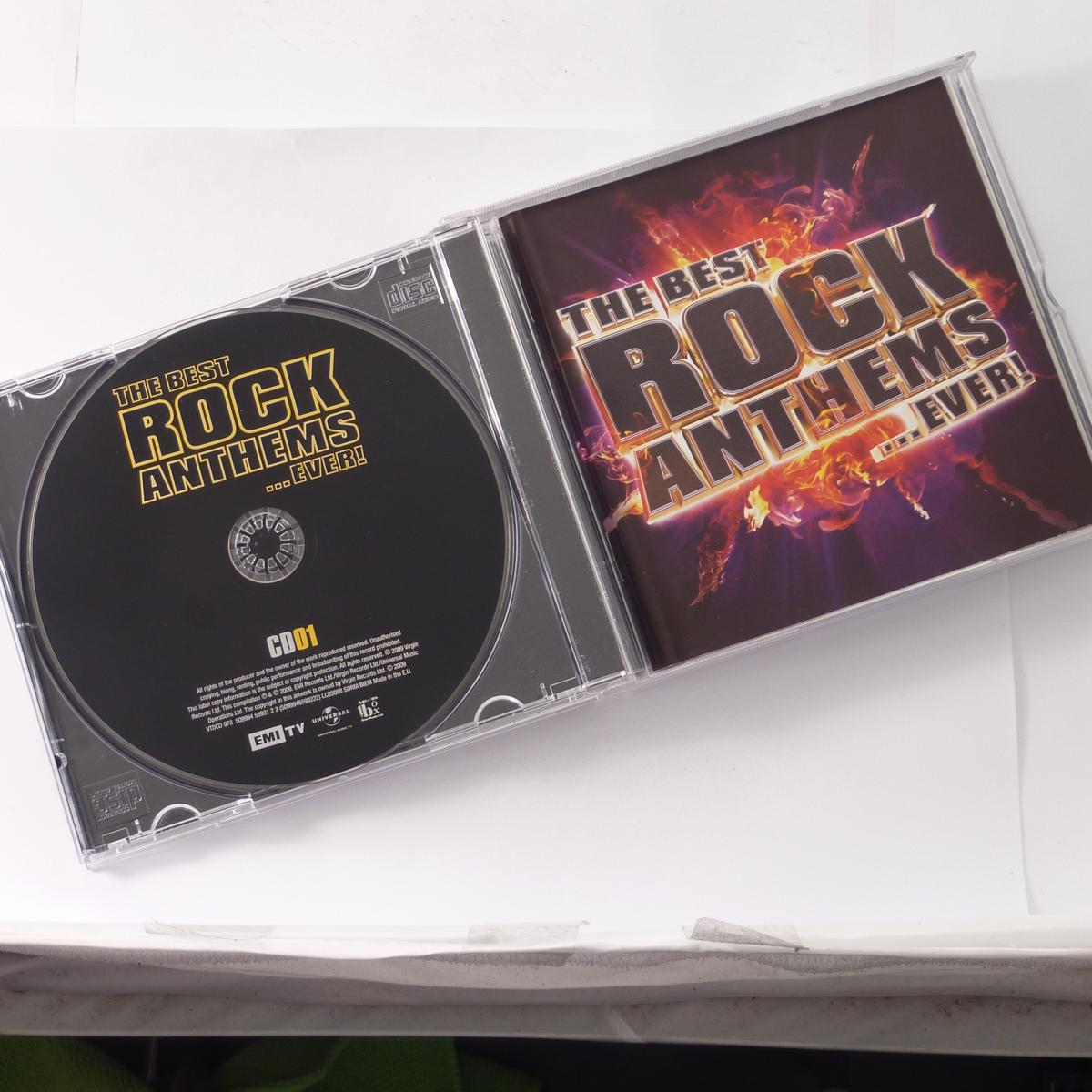 Various The Best Rock Anthems Ever! 3 × CD Compilation