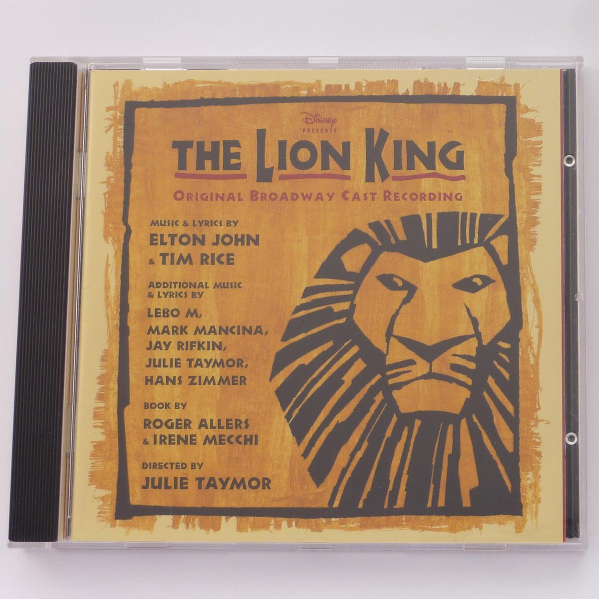 Various The Lion King - Original Broadway Cast Recording CD Album