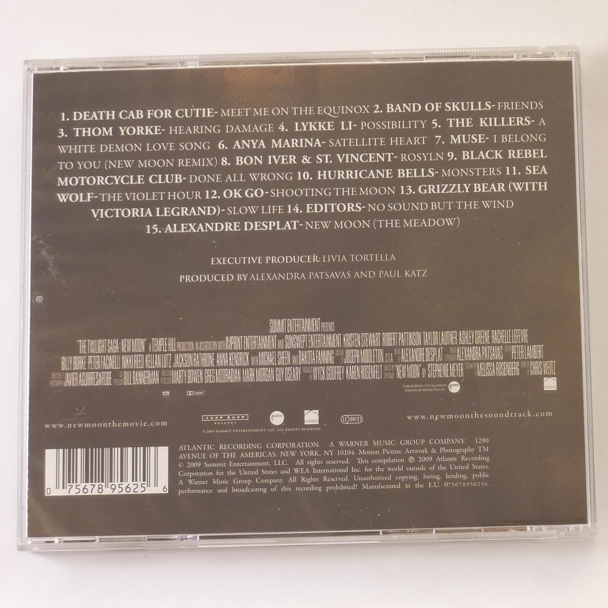 Various The Twilight Saga: New Moon (Original Motion Picture Soundtrack) CD Album