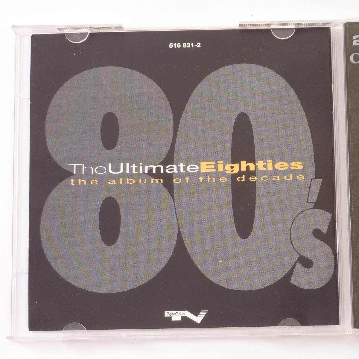 Various The Ultimate Eighties (The Album Of The Decade) 2 × CD Compilation