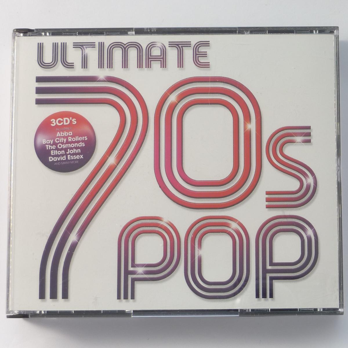 Various Ultimate 70s Pop 3 × CD Compilation