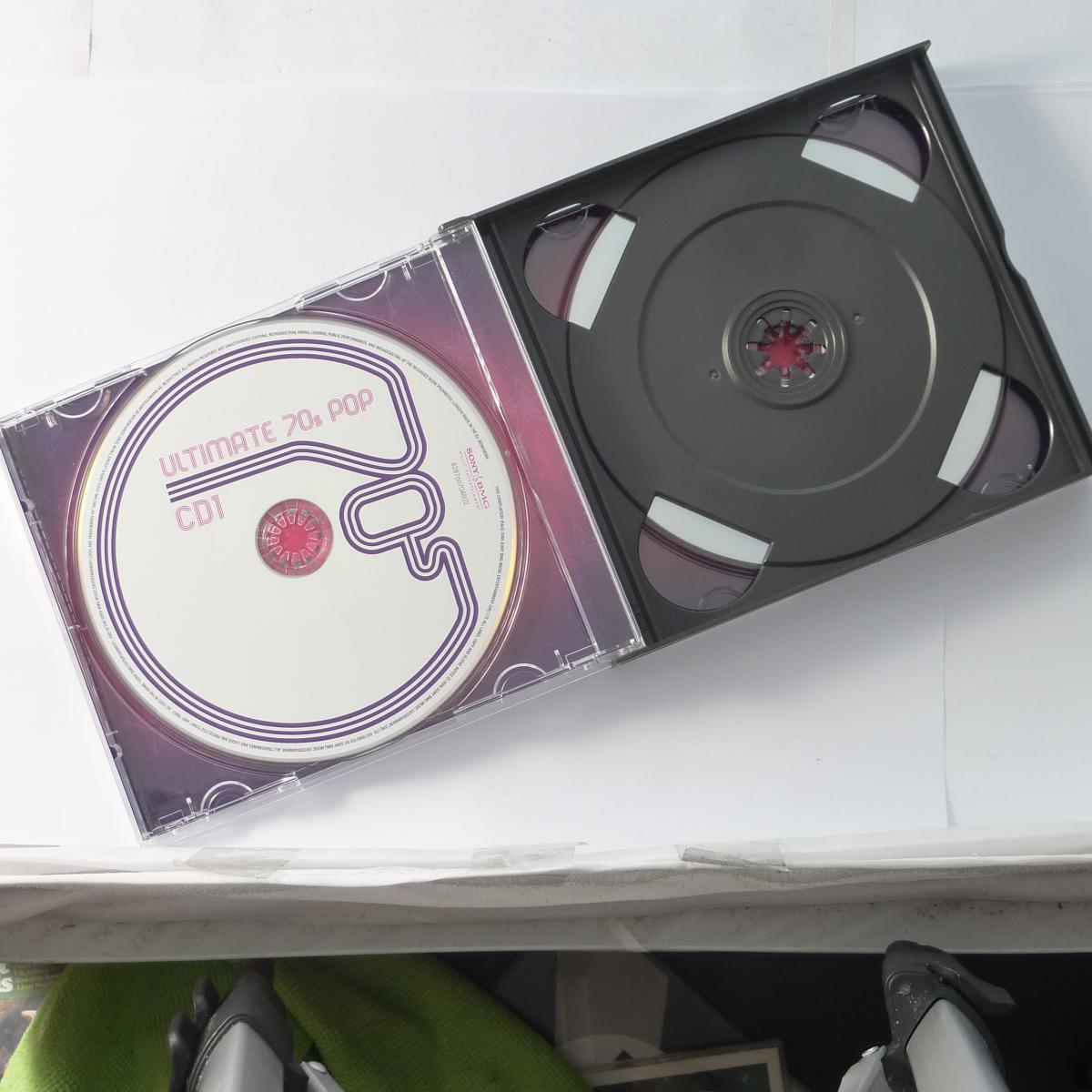 Various Ultimate 70s Pop 3 × CD Compilation