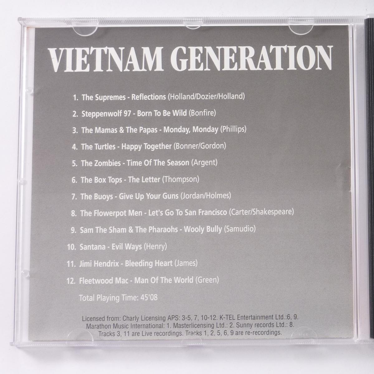 Various Vietnam Generation CD Compilation