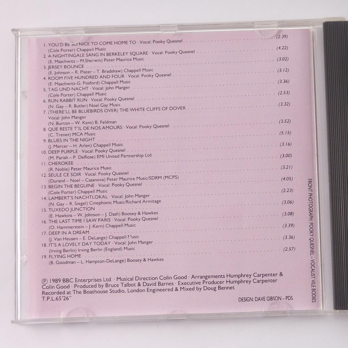 Vile Bodies Sandy Forbes Presents 'A Nightingale Sang In Berkeley Square' And Other Hits From World War II CD