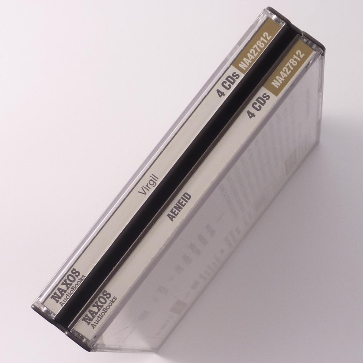 Virgil Read By Paul Scofield With Jill Balcon & Toby Stephens Aeneid 4 × CD Album