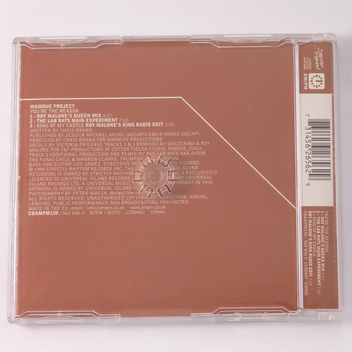 Wamdue Project You're The Reason CD Single