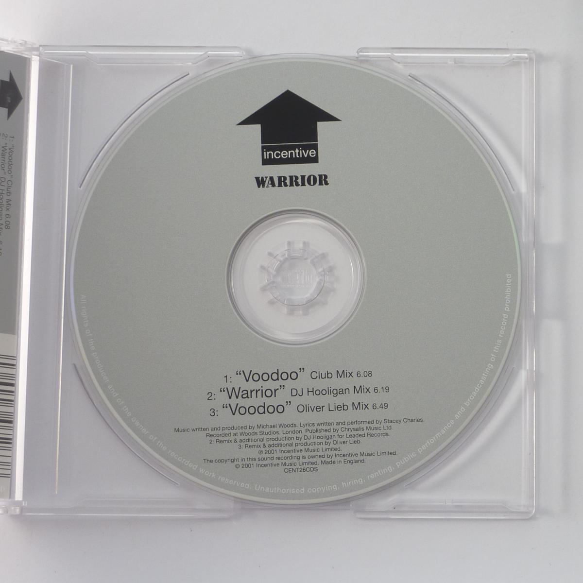 Warrior Voodoo CD Maxi-Single