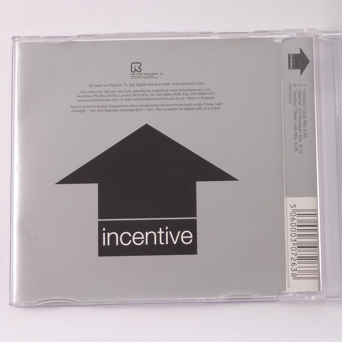 Warrior Voodoo CD Maxi-Single