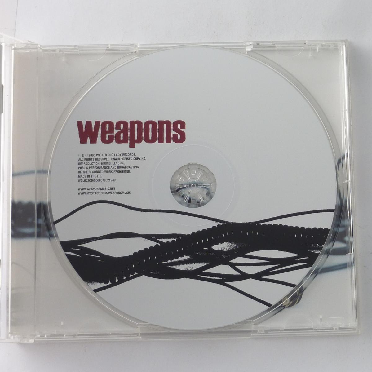 Weapons Weapons CD Album