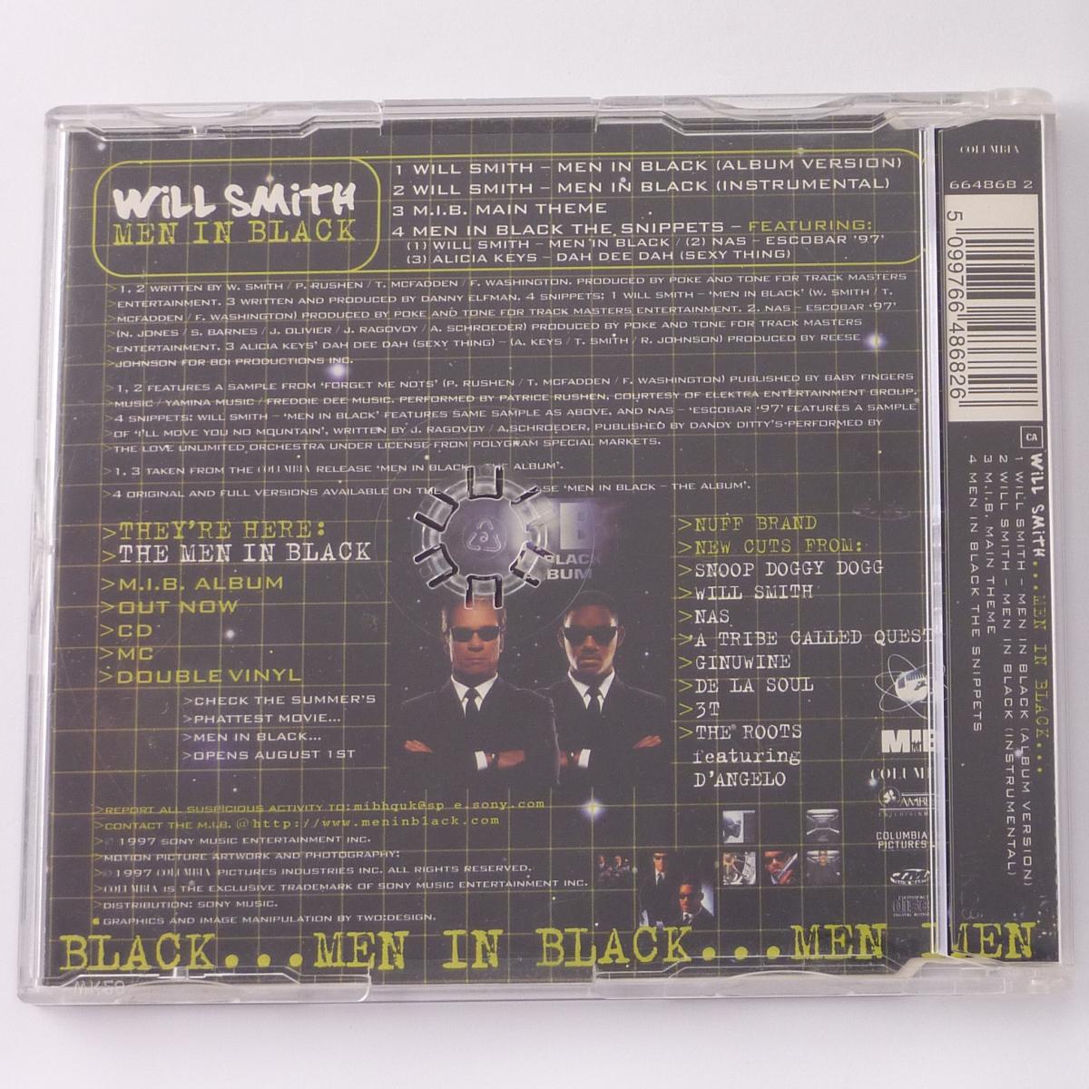 Will Smith Men In Black CD Single