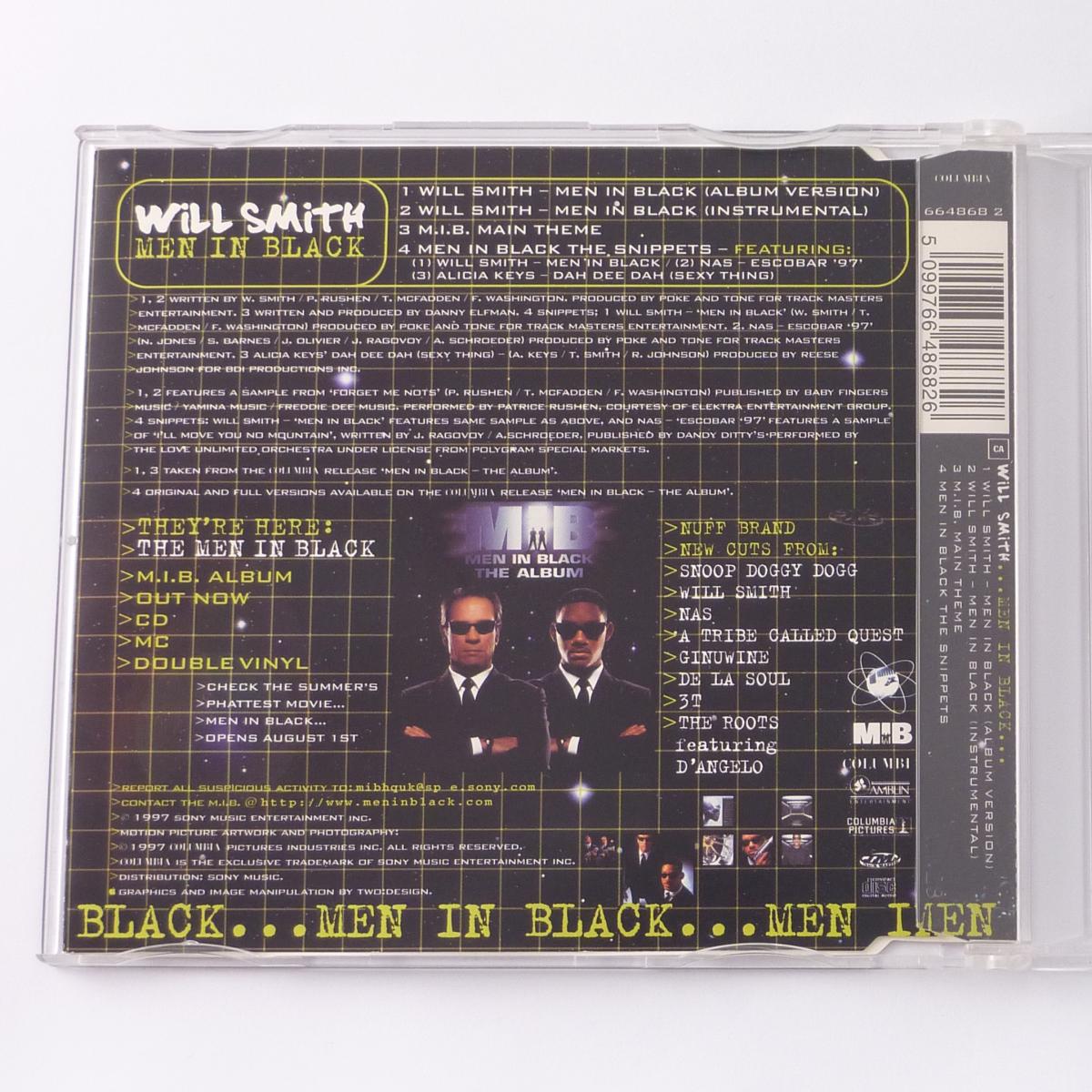 Will Smith Men In Black CD Single