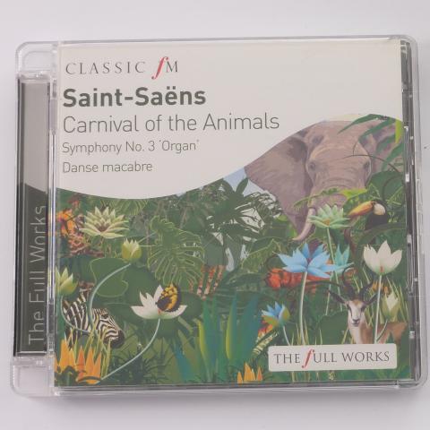 Camille Saint-Saëns Carnival of the Animals CD Compilation