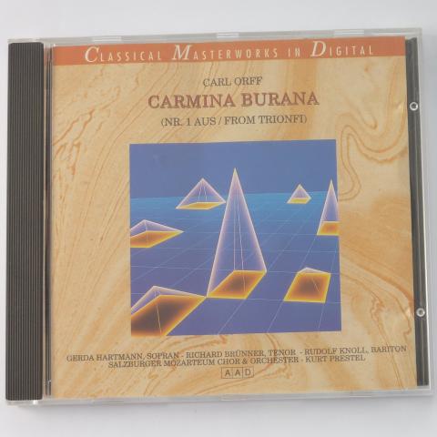 Carl Orff Carmina Burana (Nr. 1 Aus Trionfi) CD
