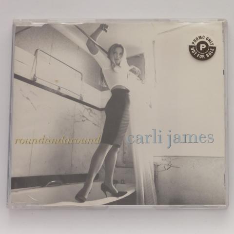 Carli James Round And Around CD Single