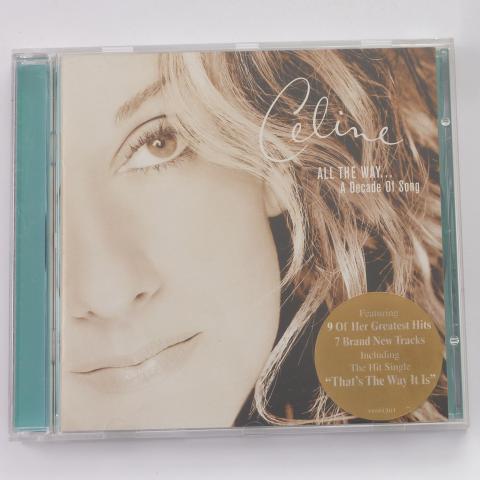 Celine Dion All The Way... A Decade Of Song CD Compilation