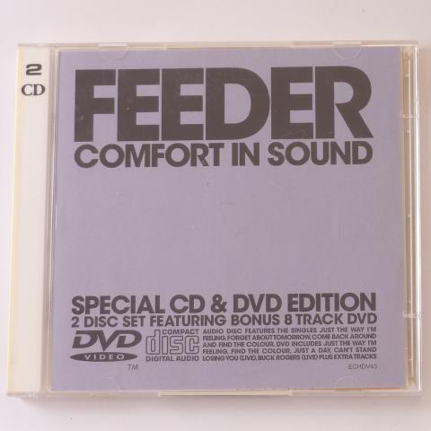 Feeder Comfort In Sound CD Album DVD DVD-Video All Media Special Edition Slipcase