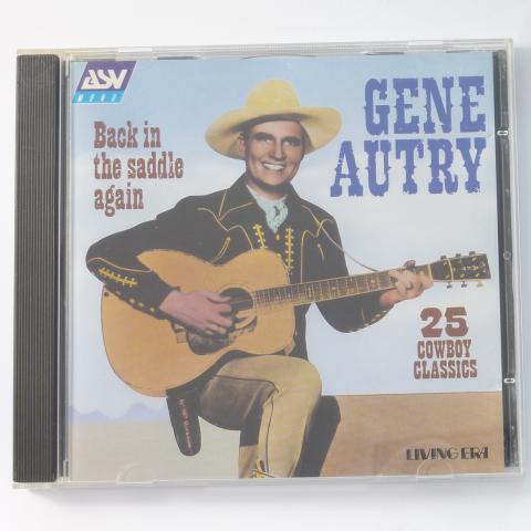 Gene Autry Back In The Saddle Again CD Compilation Mono
