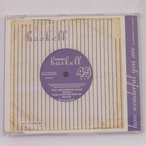 Gordon Haskell How Wonderful You Are CD Single Universal M&L Pressing