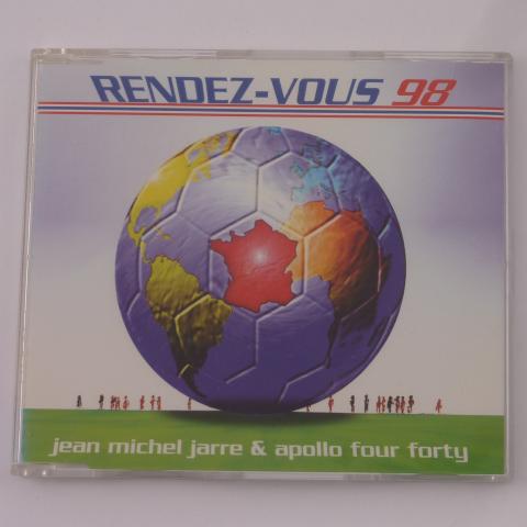 Jean Michel Jarre & Apollo Four Forty Rendez-Vous 98 CD Single