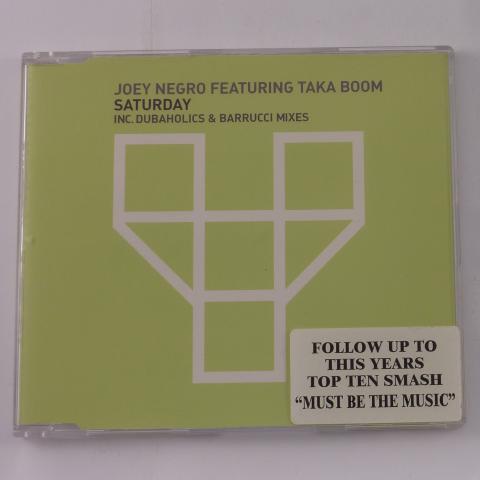 Joey Negro Featuring Taka Boom Saturday CD Single