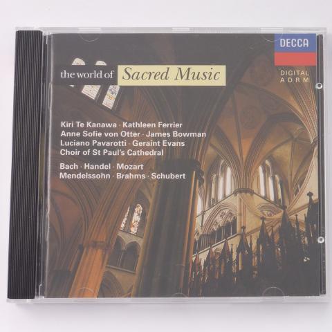Kathleen Ferrier, Kiri Te Kanawa, Anne Sofie Von Otter, James Bowman The World of Sacred Music CD Compilation Stereo