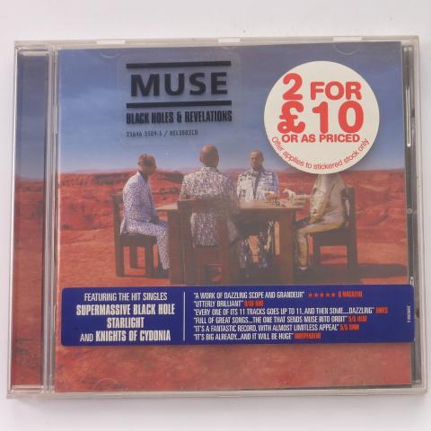 Muse Black Holes & Revelations CD Album