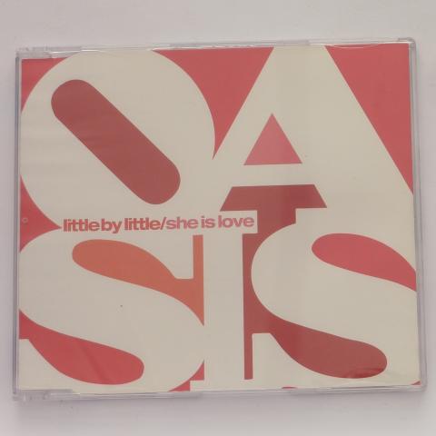 Oasis Little By Little / She Is Love CD Single