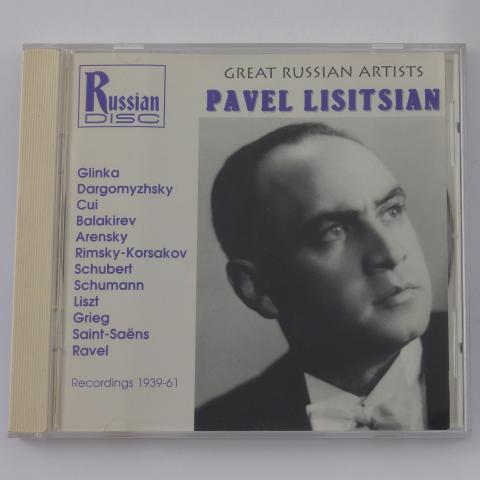 Pavel Listsian Recordings 1939-61 CD Compilation