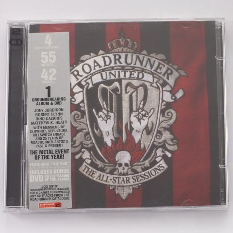 Roadrunner United The All-Star Sessions CD Album DVD DVD-Video